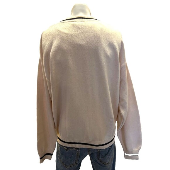 TRUMP PLAZA Vintage 90s Sweater DONALD TRUMP MAGA Size XL New With Tags RARE! - Picture 5 of 12